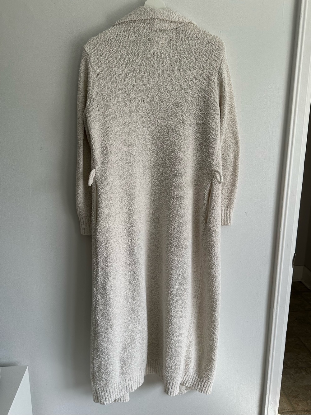 UGG Cream Robe Full Length Oversized Size Small - Picture 4 of 8